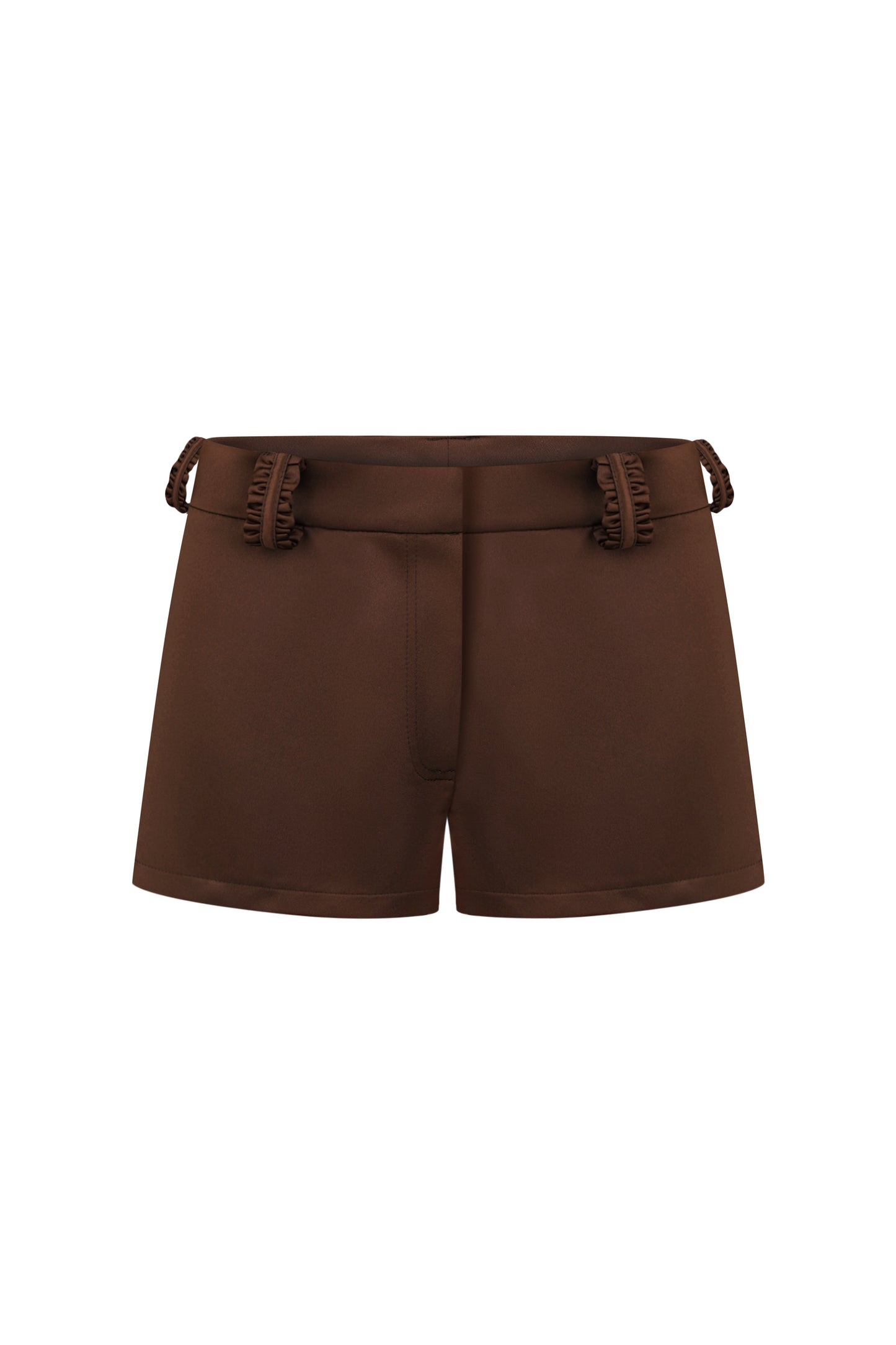 Шорти сатинові блакитні