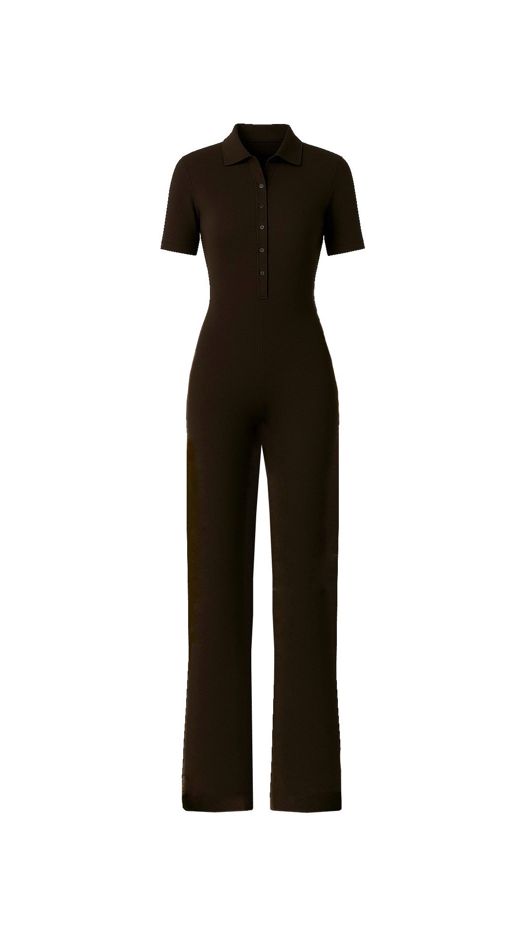 Комбінезон чорний з коротким рукавом