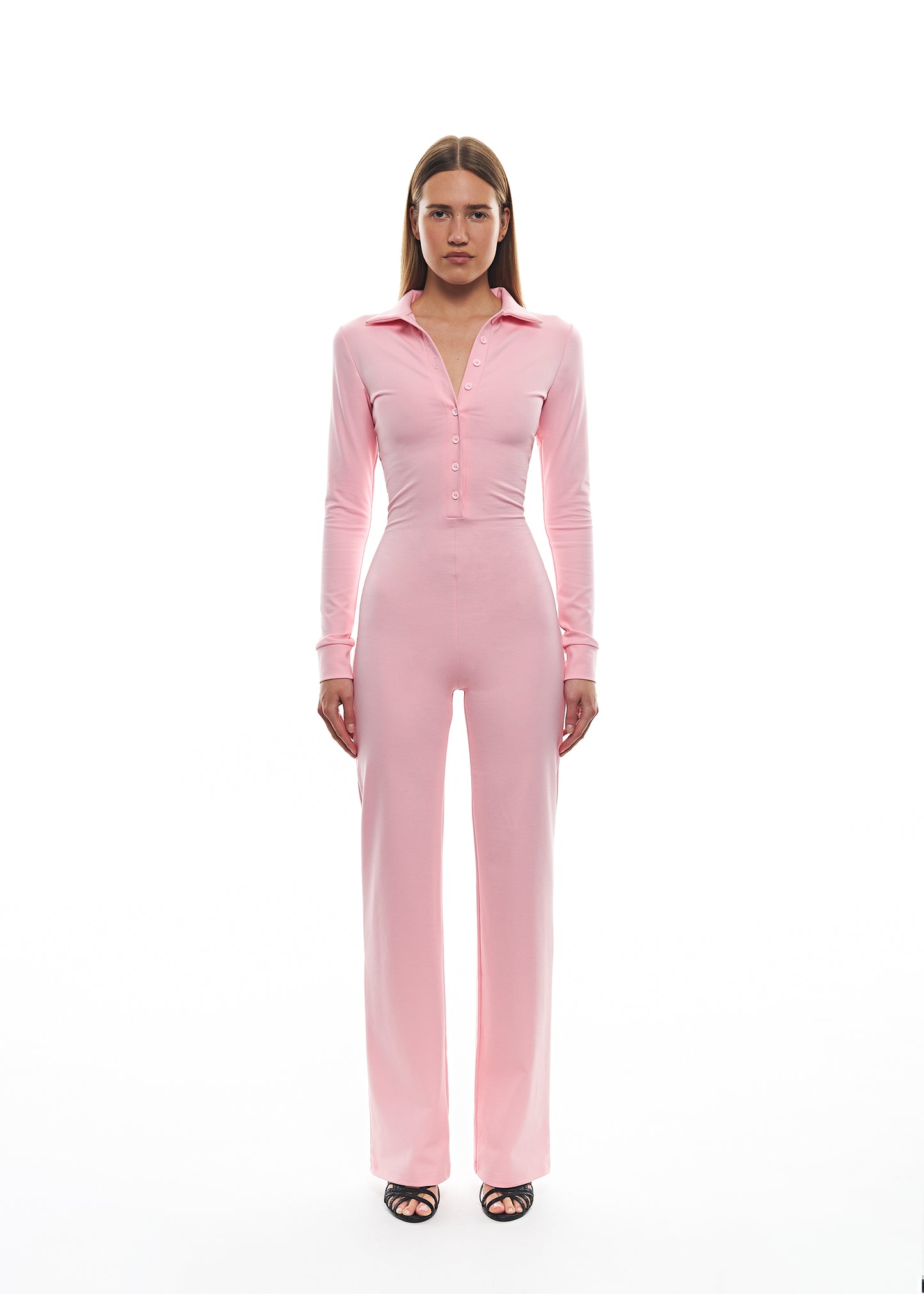 Комбінезон чорний класичного крою