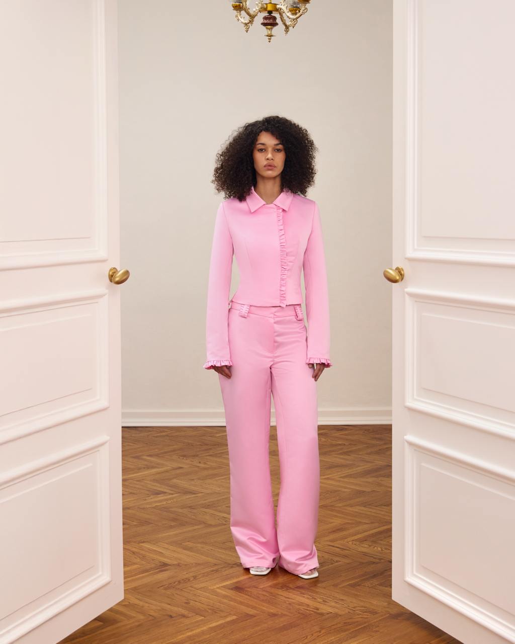 Жакет сатиновий шоколадний