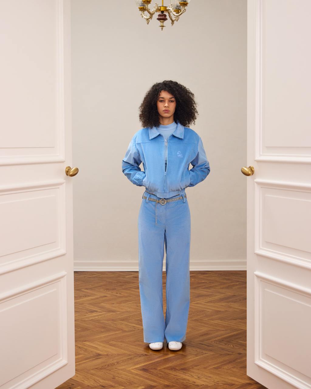 Бомбер вельветовий шоколадний