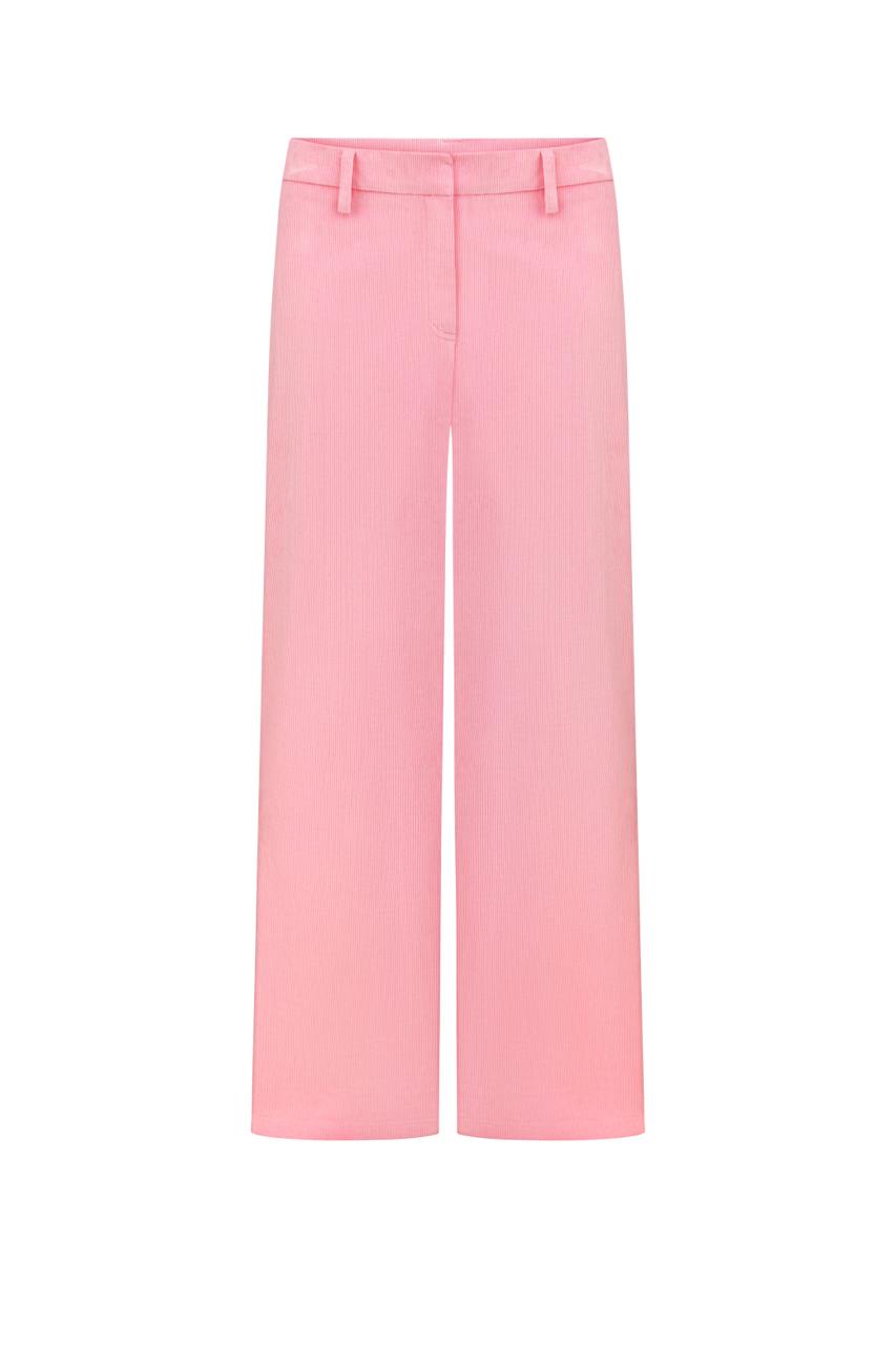 Штани вельветові рожеві
