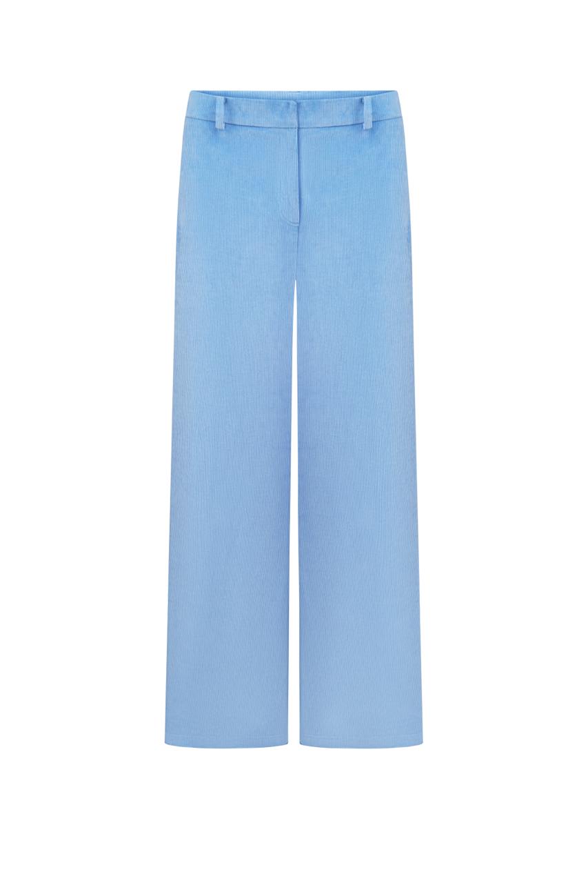 Штани вельветові блакитні