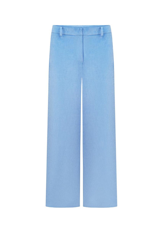 Штани вельветові блакитні