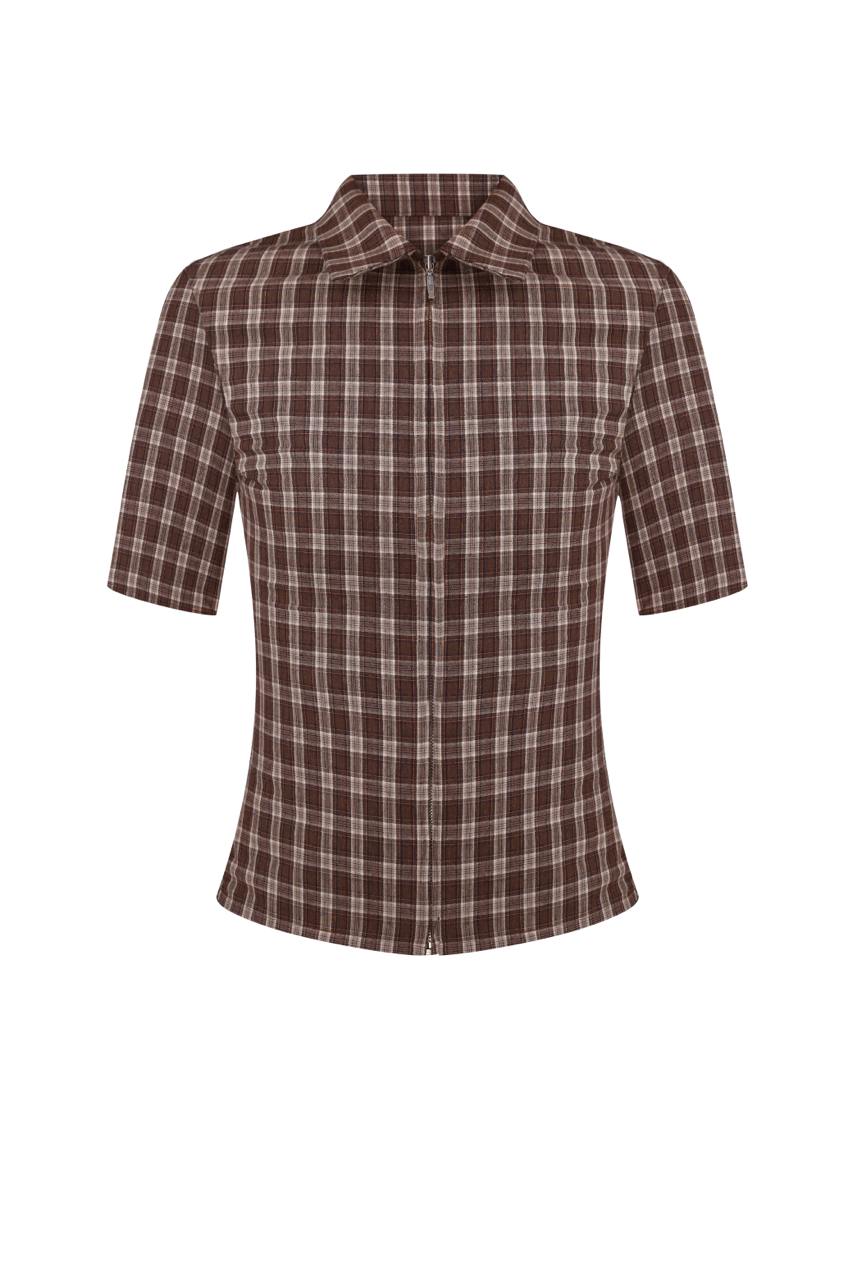 Поло у блакитну клітинку